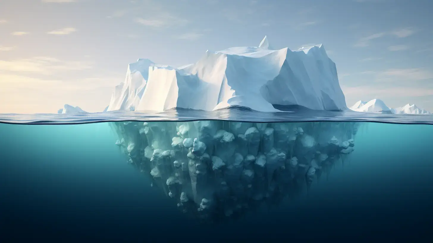 iceberg model for websites
